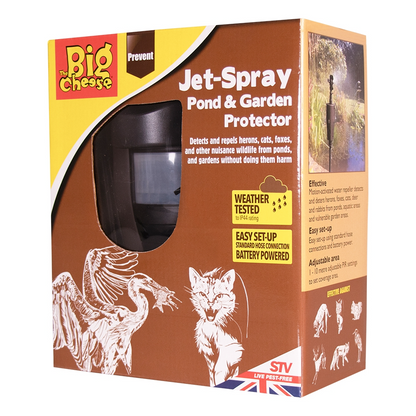 The Big Cheese Jet-Spray Pond & Garden Protector