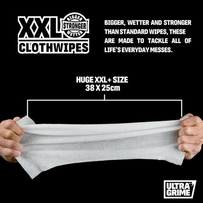 UltraGrime Disposable Wipes XXL+ For All Messes