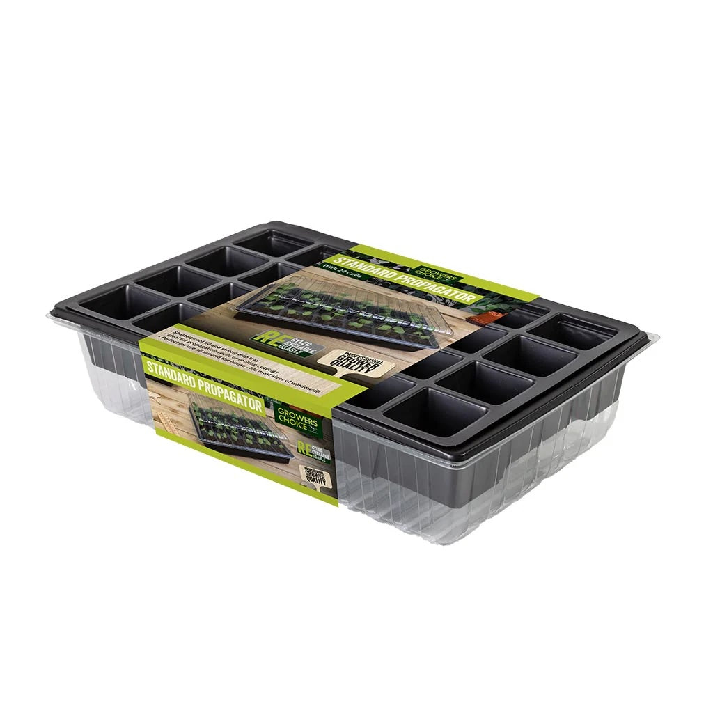 Growers Choice Standard Propagator Black 24cm