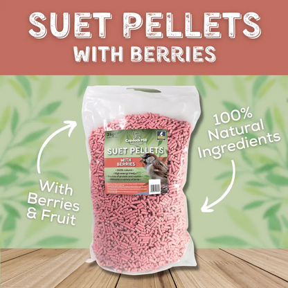 Copdock Mill Suet Pellets Berry Tub 3kg