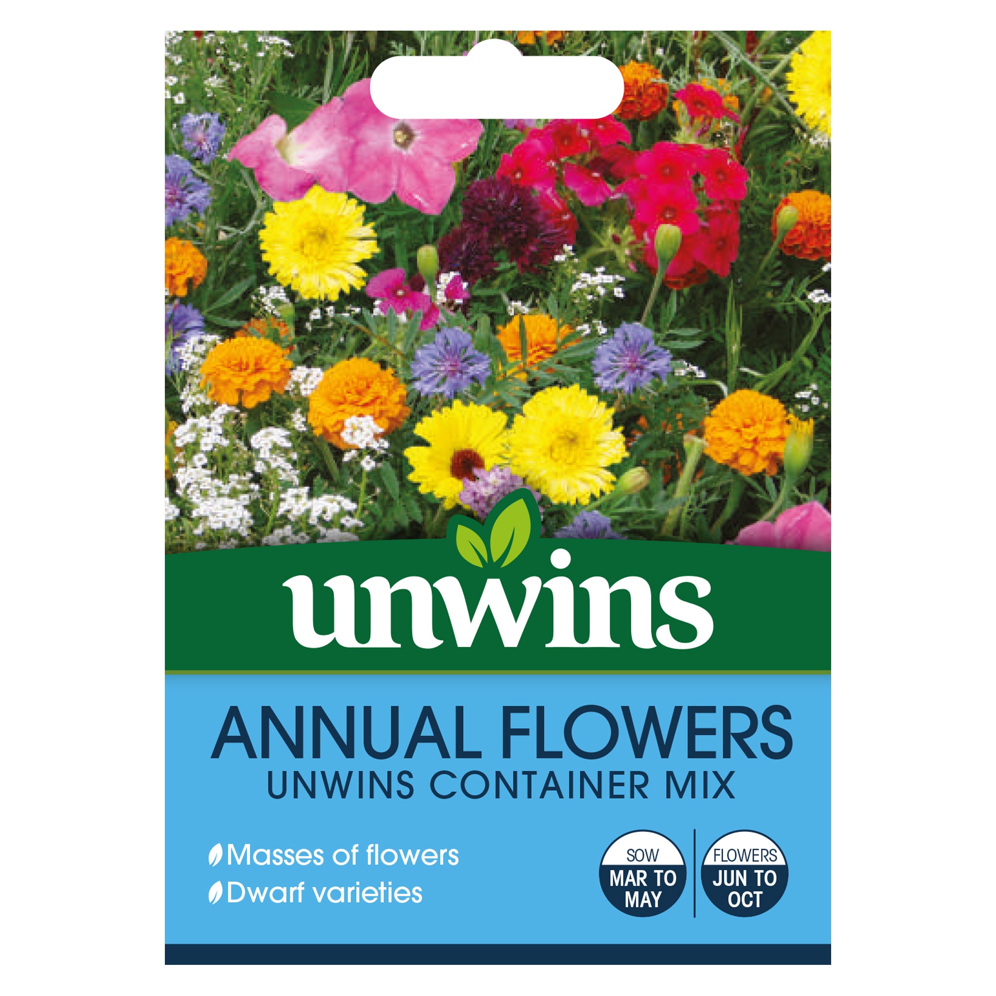 Annual Flowers Unwins Container Mix
