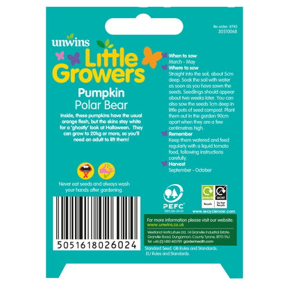Little Growers Pumpkin Polar Bear