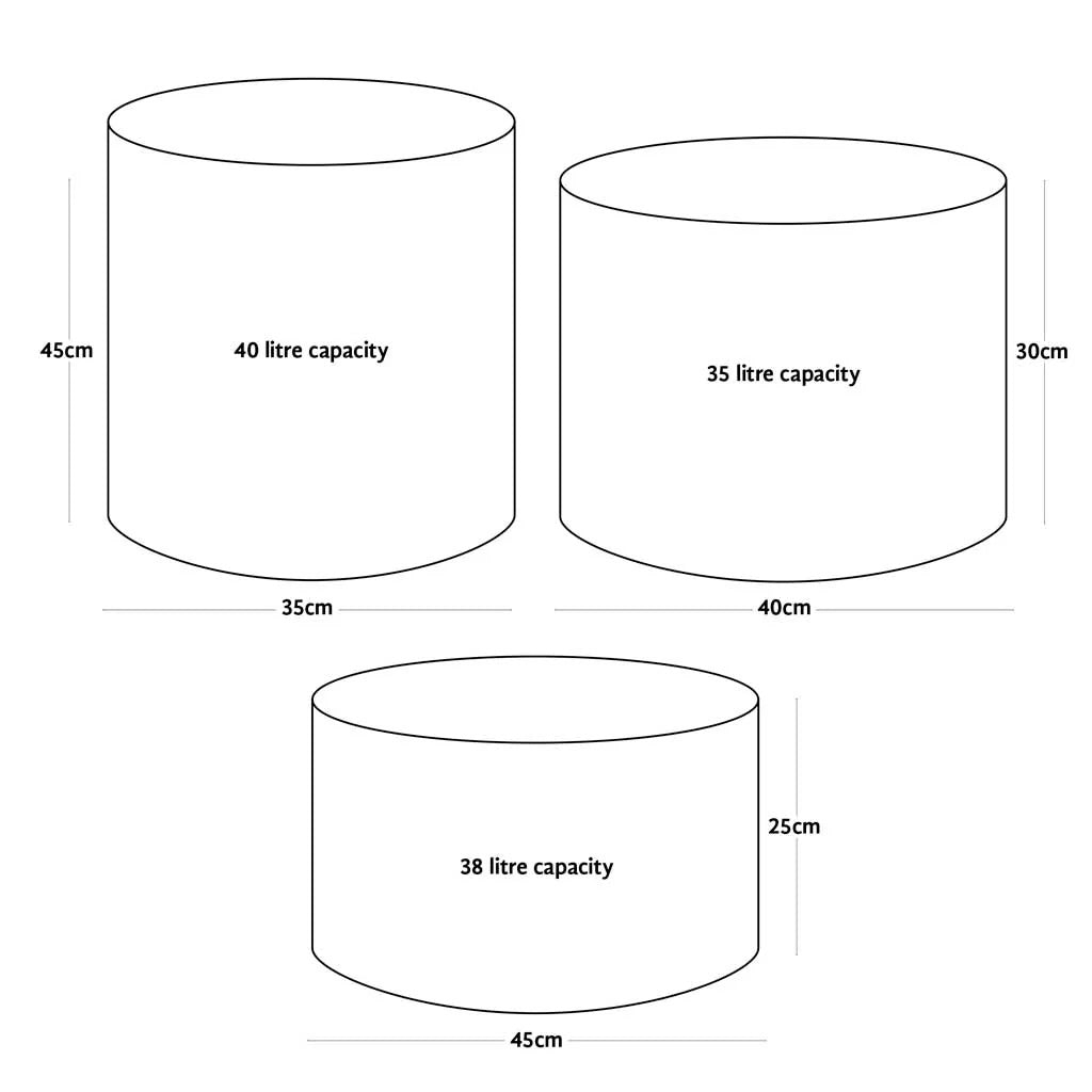 Haxnicks Patio Planters