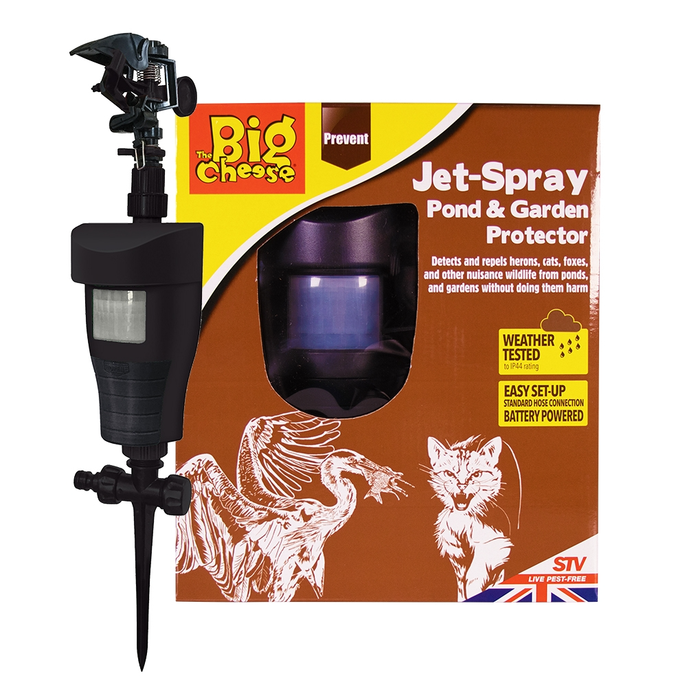 The Big Cheese Jet-Spray Pond & Garden Protector