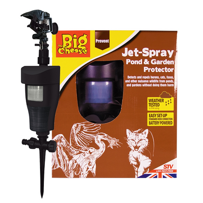 The Big Cheese Jet-Spray Pond & Garden Protector