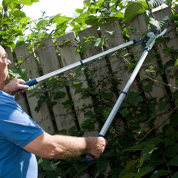 Spear & Jackson Telescopic Ratchet Anvil Loppers