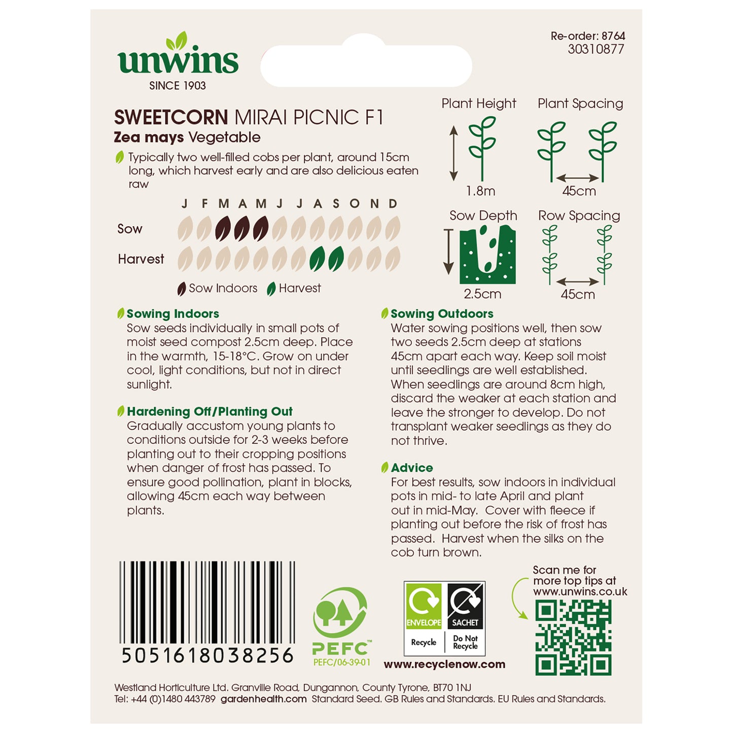 Sweetcorn Mirai Picnic F1