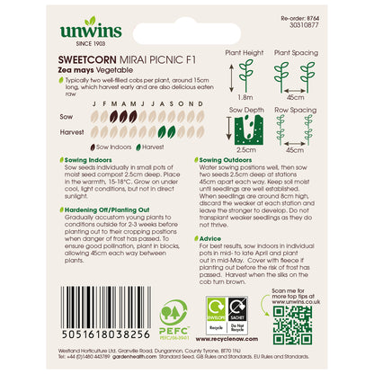 Sweetcorn Mirai Picnic F1