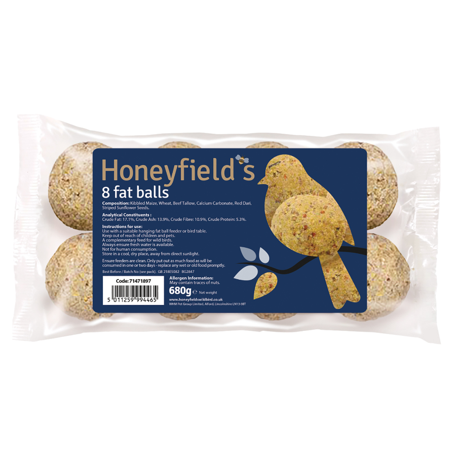 Honeyfield's 8 Pack Fat Balls 680g