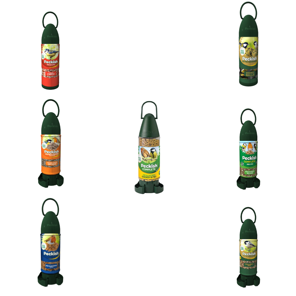 Peckish Ready To Use Hanging Garden Bird Feeders