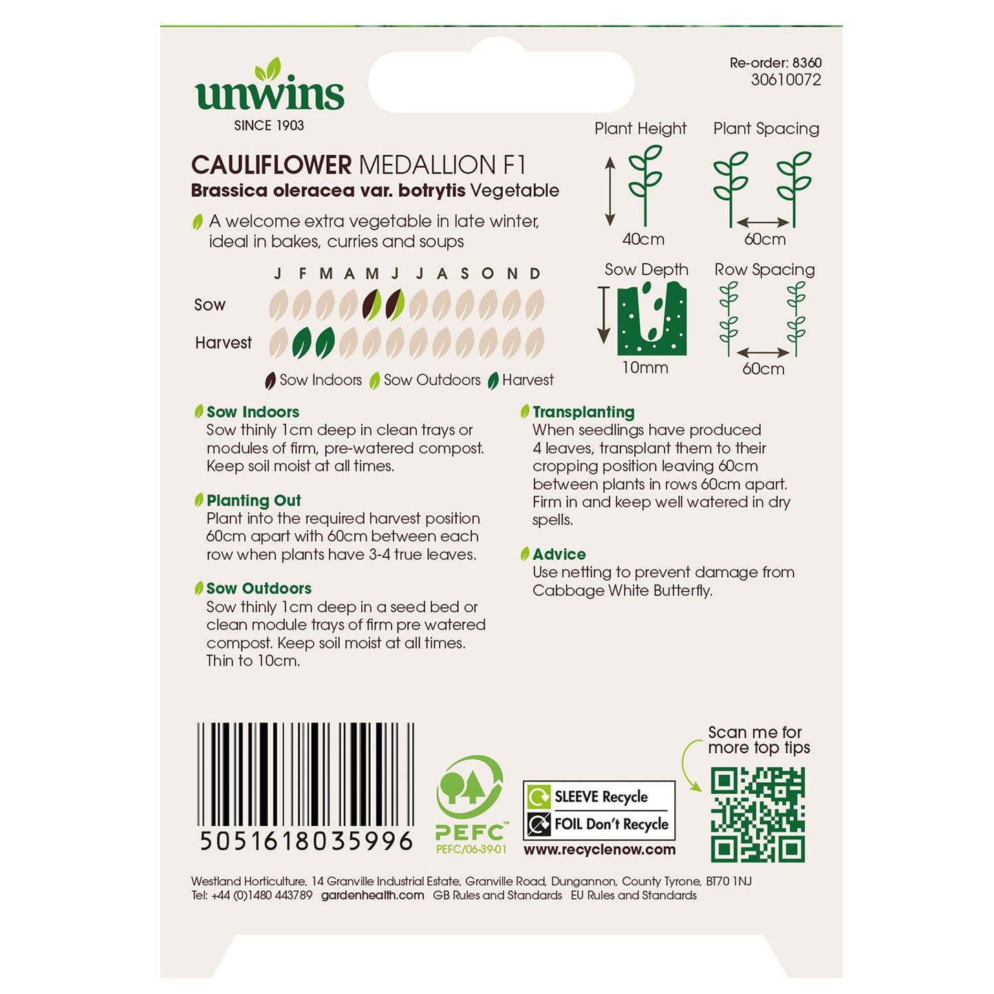 Unwins Seeds - Organic