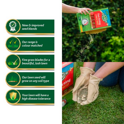 Westland Gro-Sure Fast Acting Lawn Seed 30m2 Box