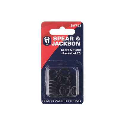 Spear & Jackson Spare O Rings (pack of 20 pcs)