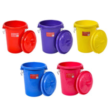 Red Gorilla Bin With Clip Lid 30 Lt