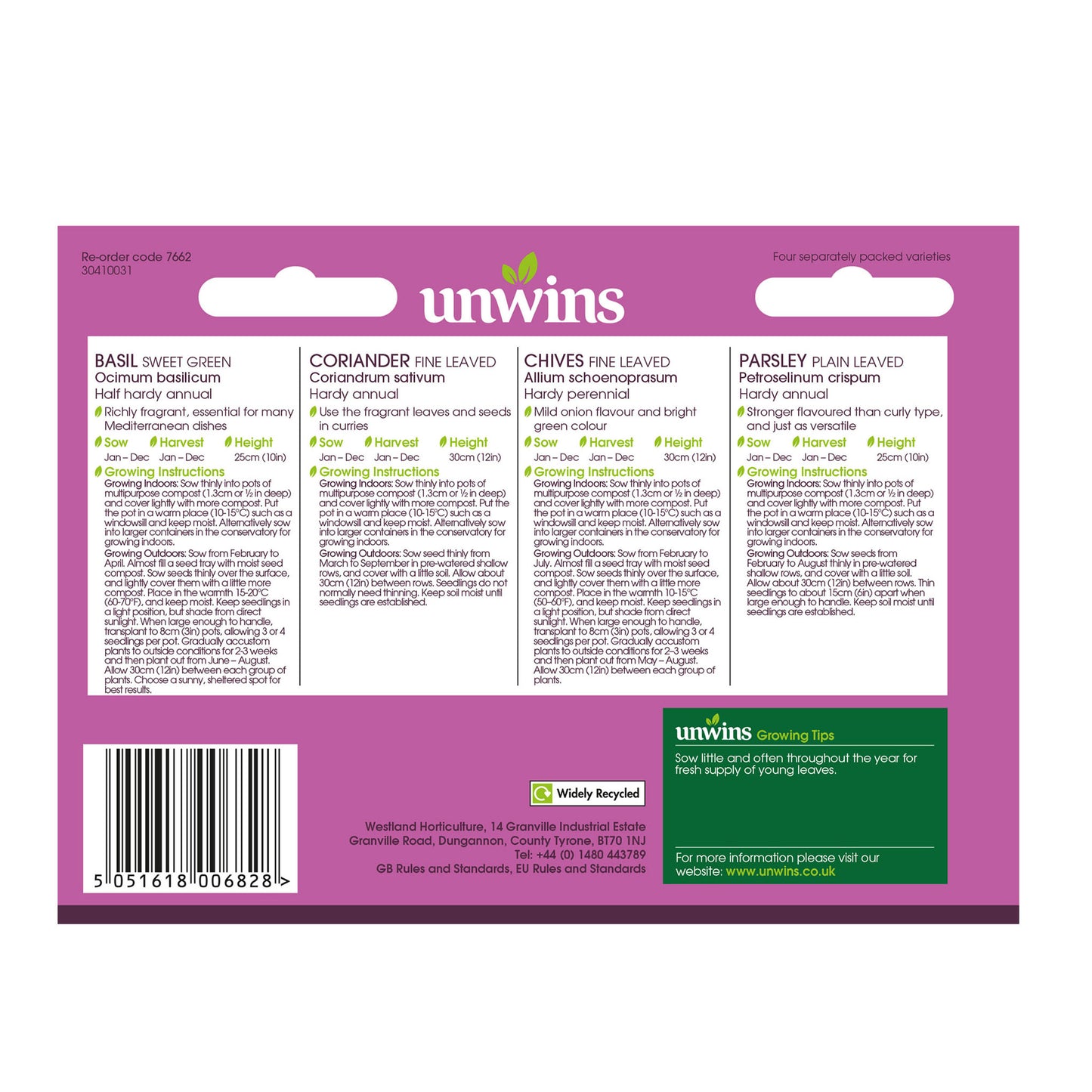 Herb Collection Pack