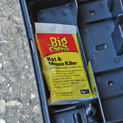 The Big Cheese Rat & Mouse Killer Grain Bait Sachet 25g x 6