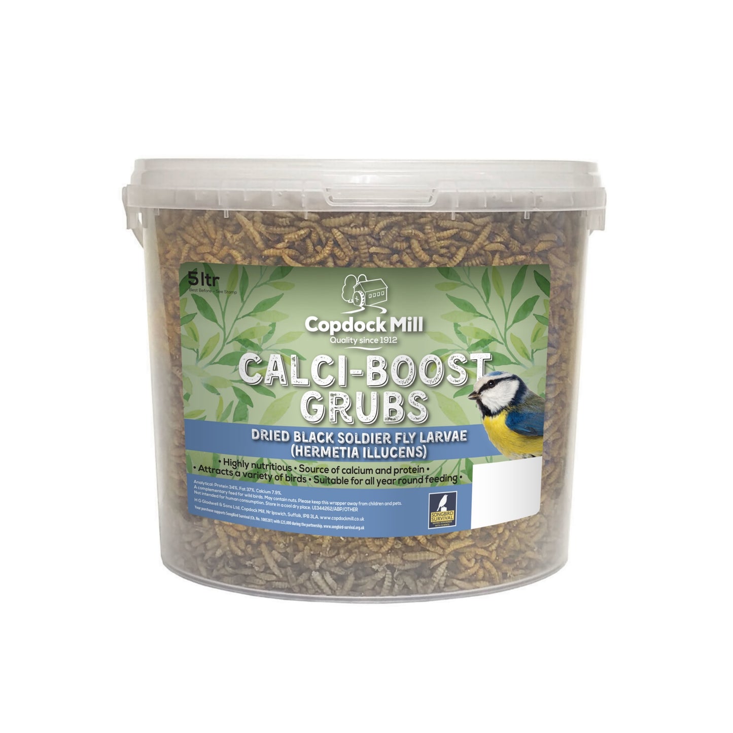Copdock Mill Calci Boost Grubs Tubs 1 Litre