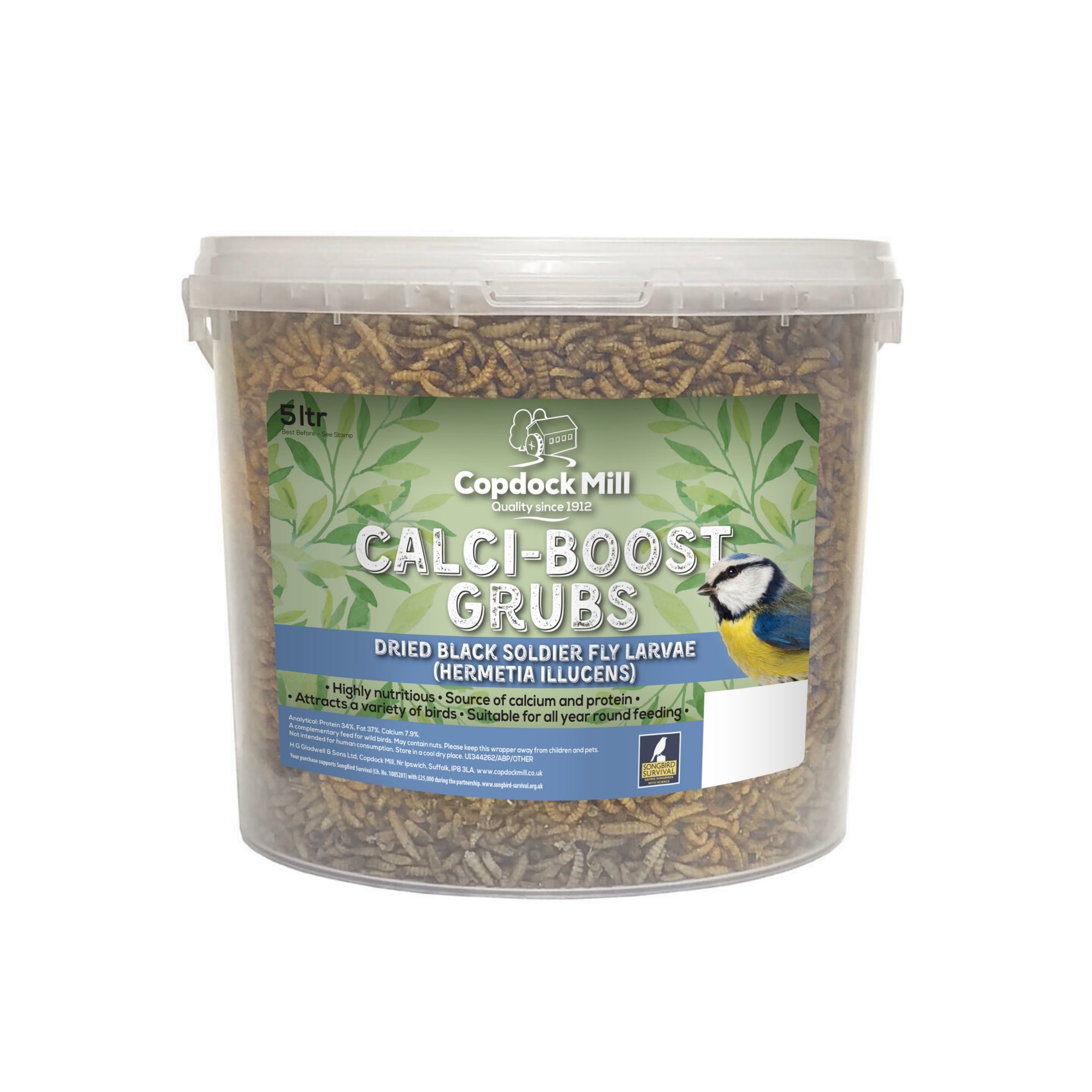 Copdock Mill Calci Boost Grubs Tubs 1 Litre