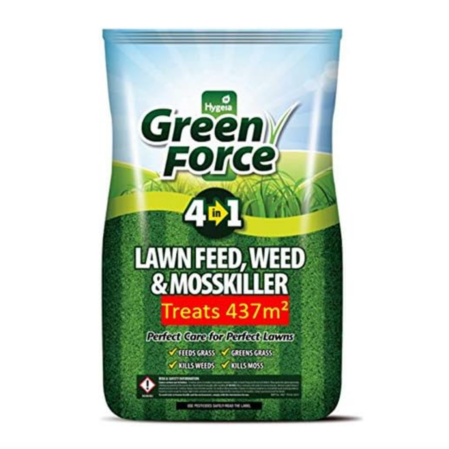 Green Force 4in1 Lawn Feed Weed & Moss Killer