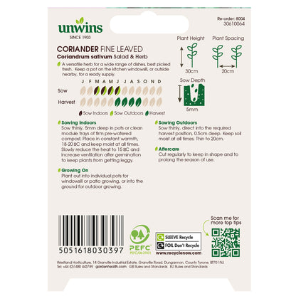 Unwins Seeds - Organic