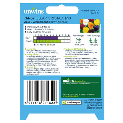 Unwins Winter Flowering Seed Bundle