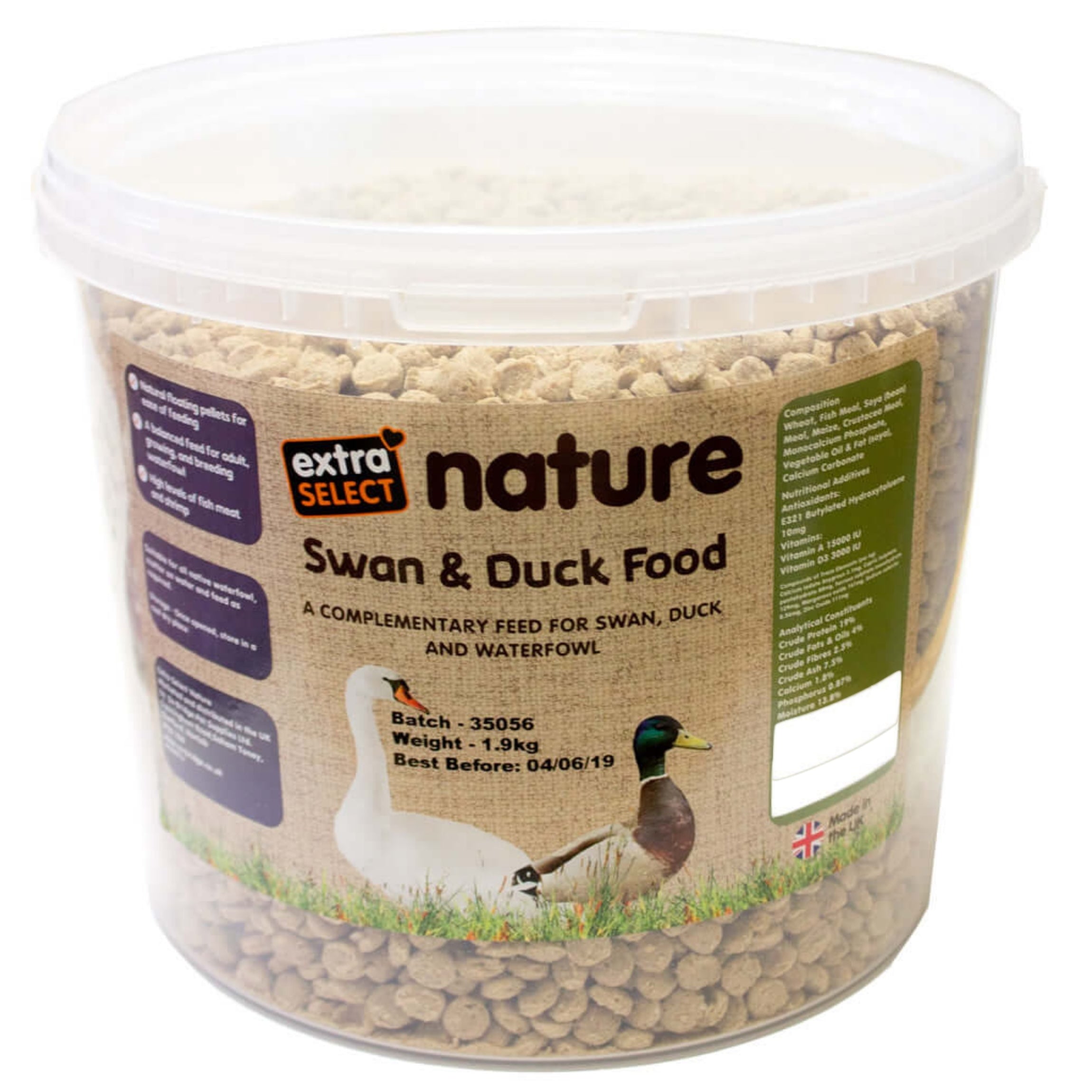 Extra Select Swan and Duck Feed Bucket