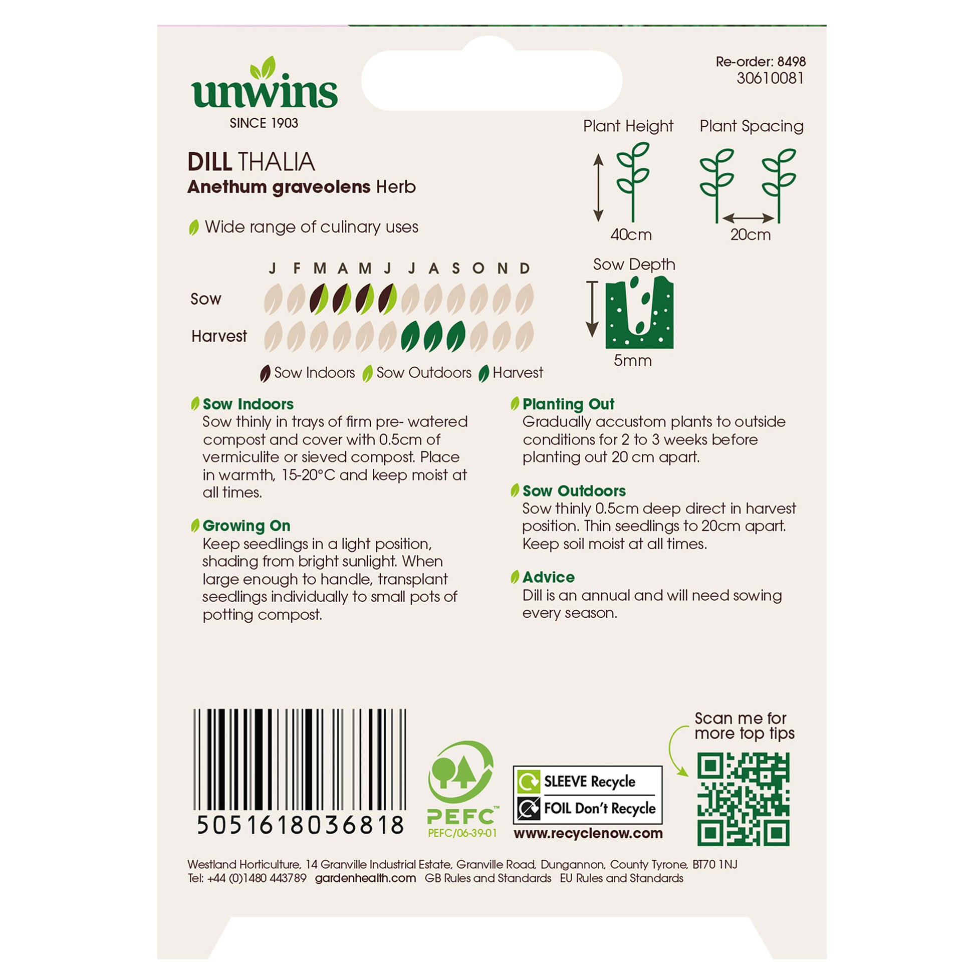 Unwins Seeds - Organic