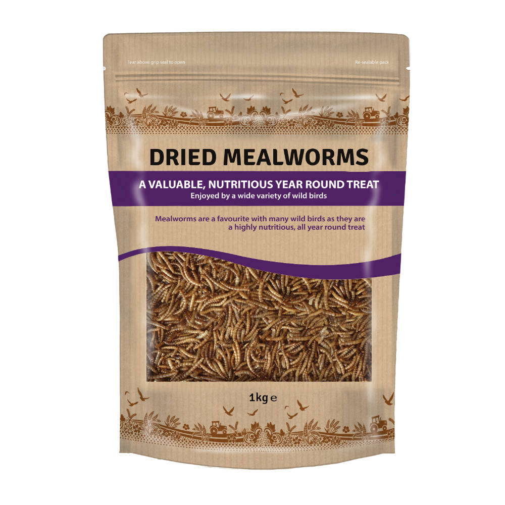 Berry Dried Mealworms 1kg