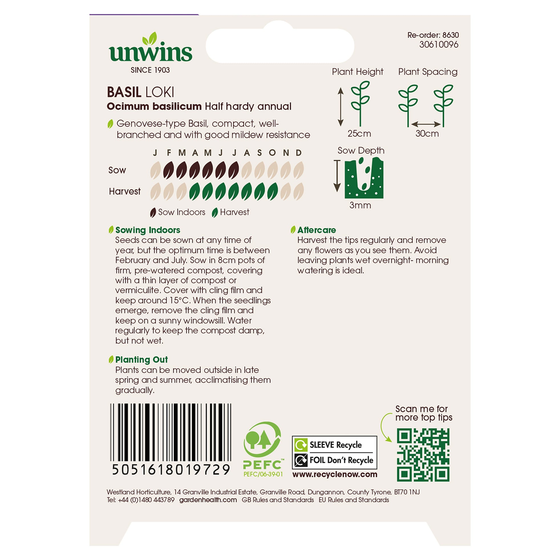 Unwins Seeds - Organic