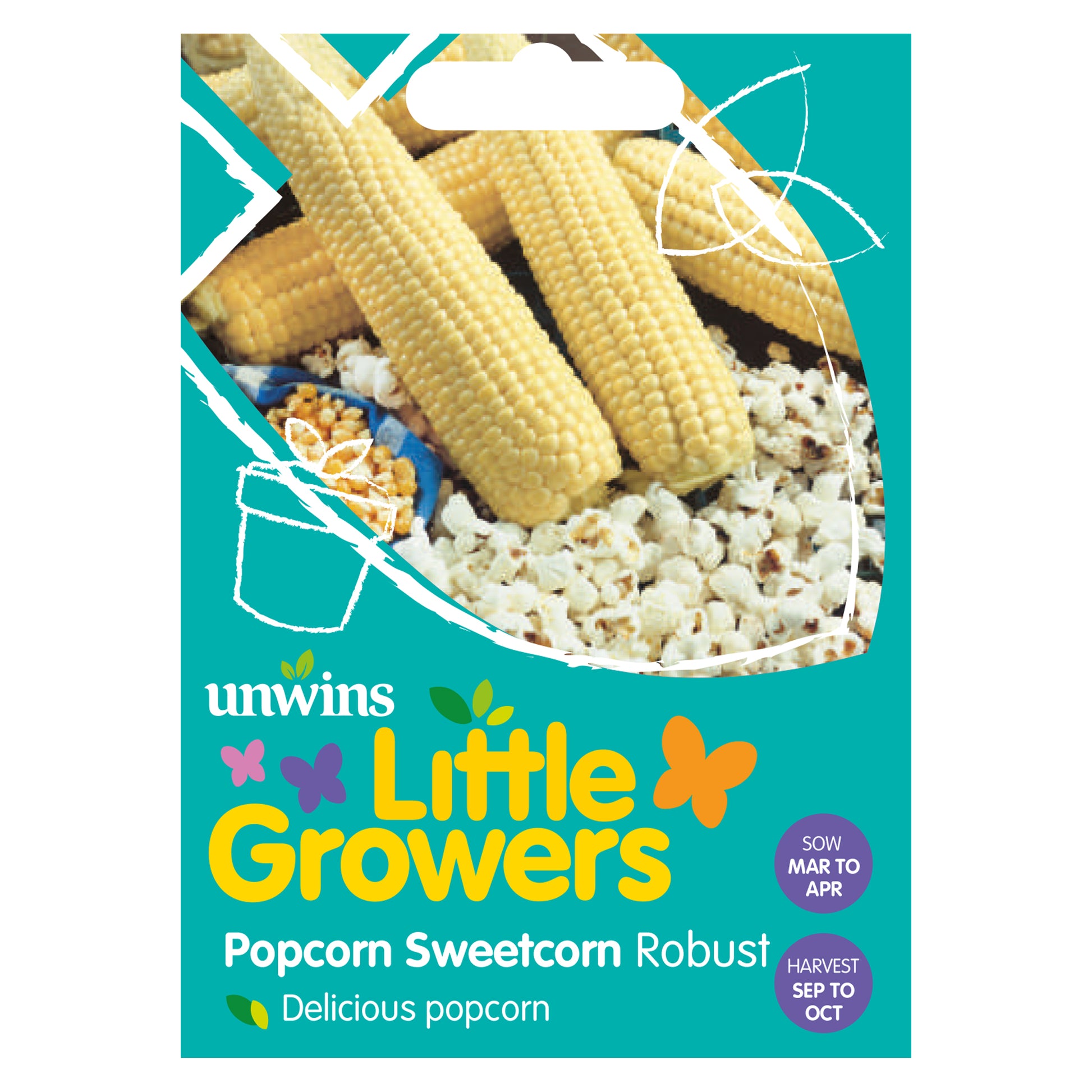 Little Growers Sweet Corn Popcorn Robust
