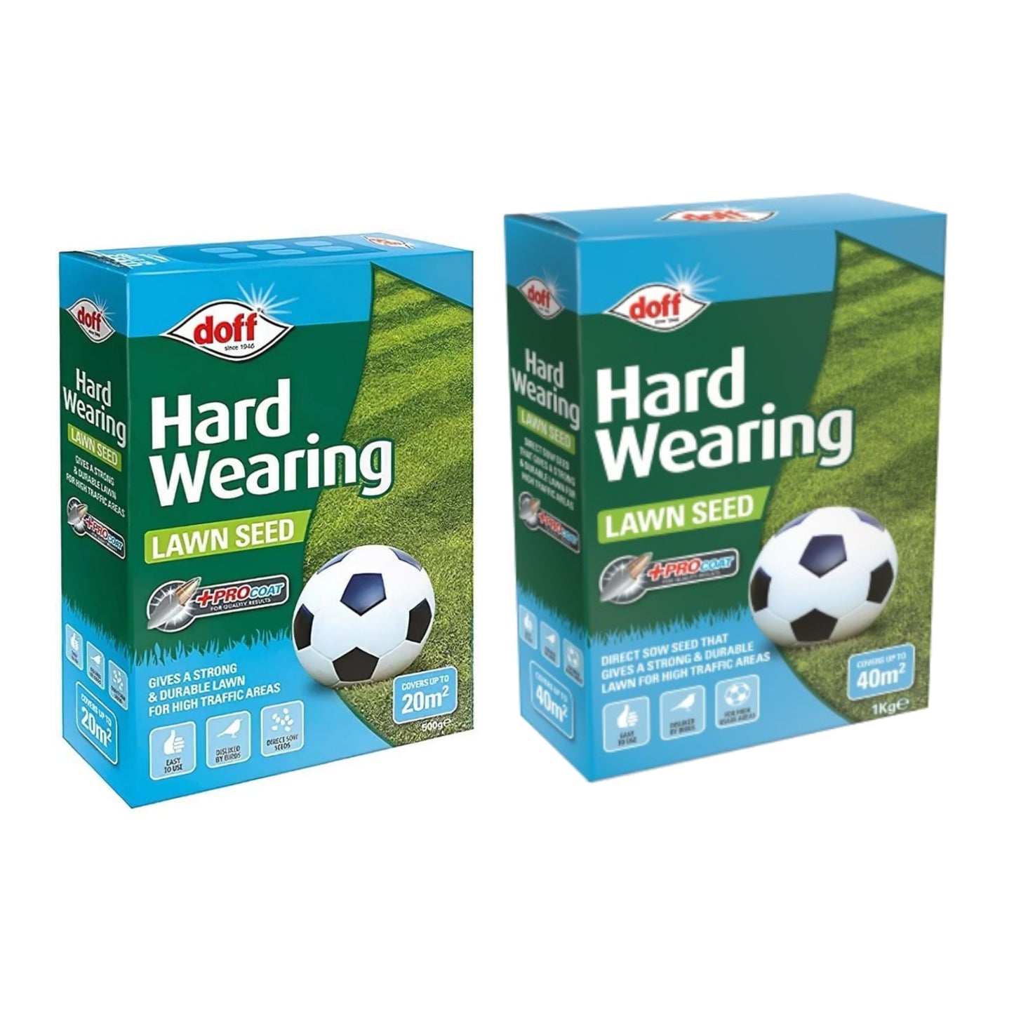 Doff Hardwearing Lawn Seed With Procoat