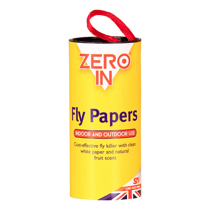 Zero In Fly Papers 8-Pack