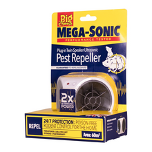 The Big Cheese Mega-Sonic® Plug-In Twin-Speaker Pest Repeller