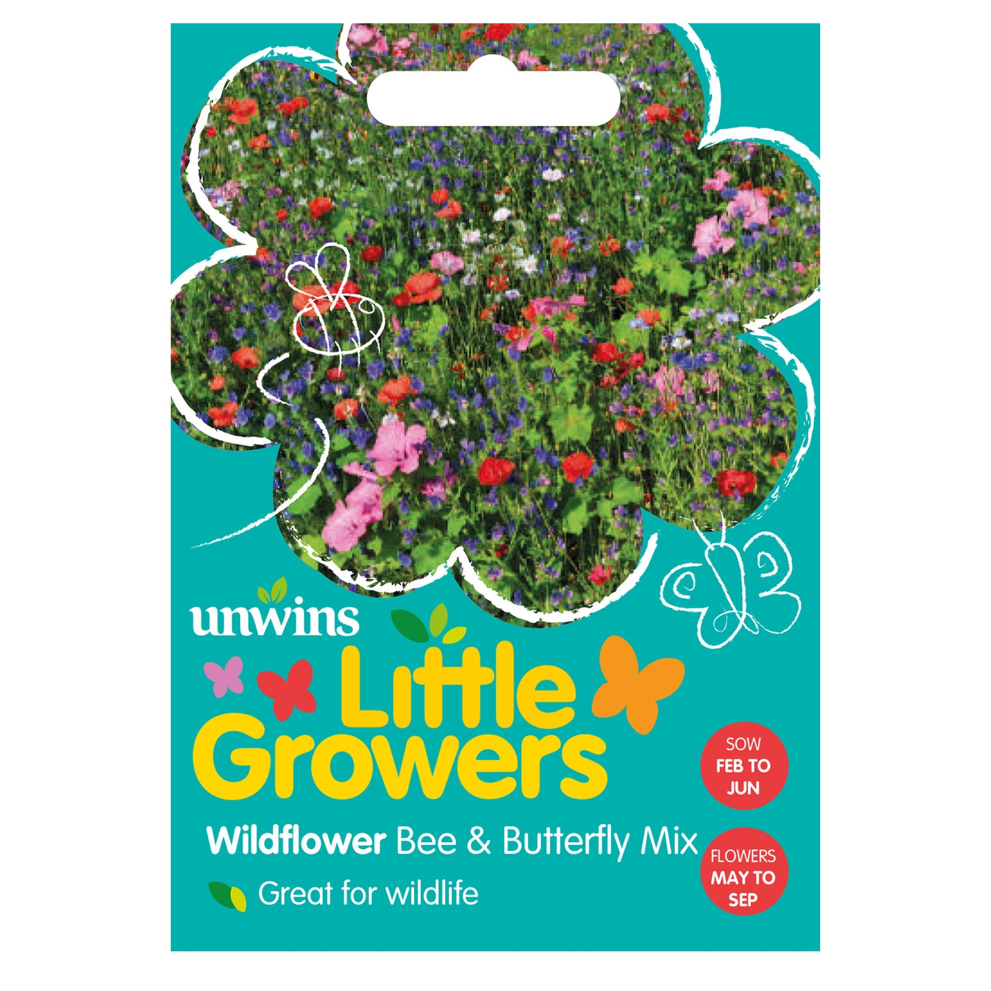 Little Growers Wildflower Bee & Butterfly Mix