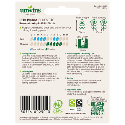 Unwins Perennial Flowers Seed Bundle
