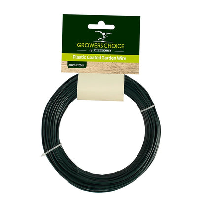 Growers Choice Plastic Coated Garden Wire Coil