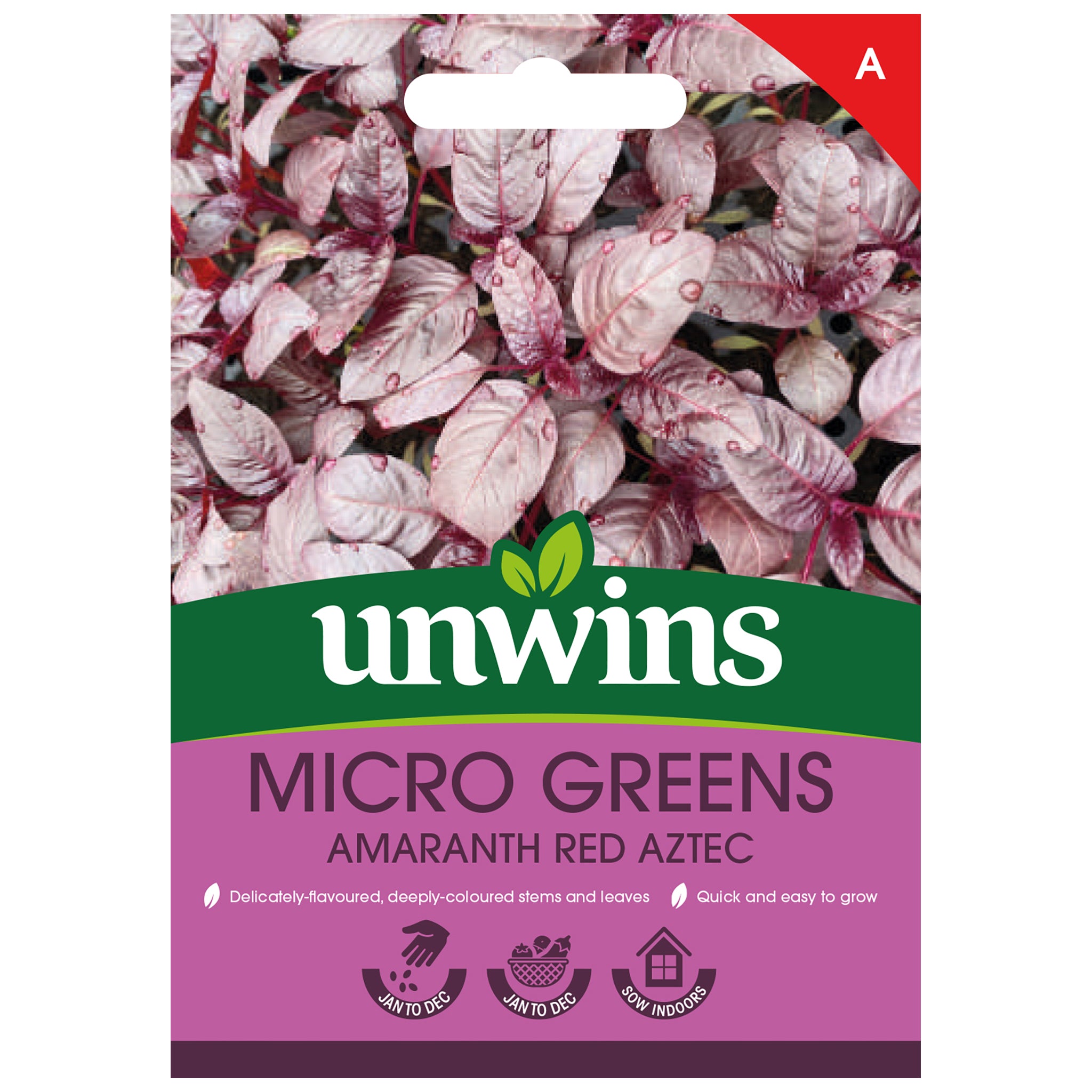 MicroGreens Amaranth Red Aztec