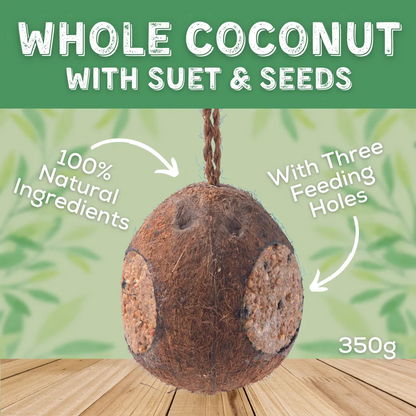 Copdock Mill Whole Coconut With 3 Holes 350g