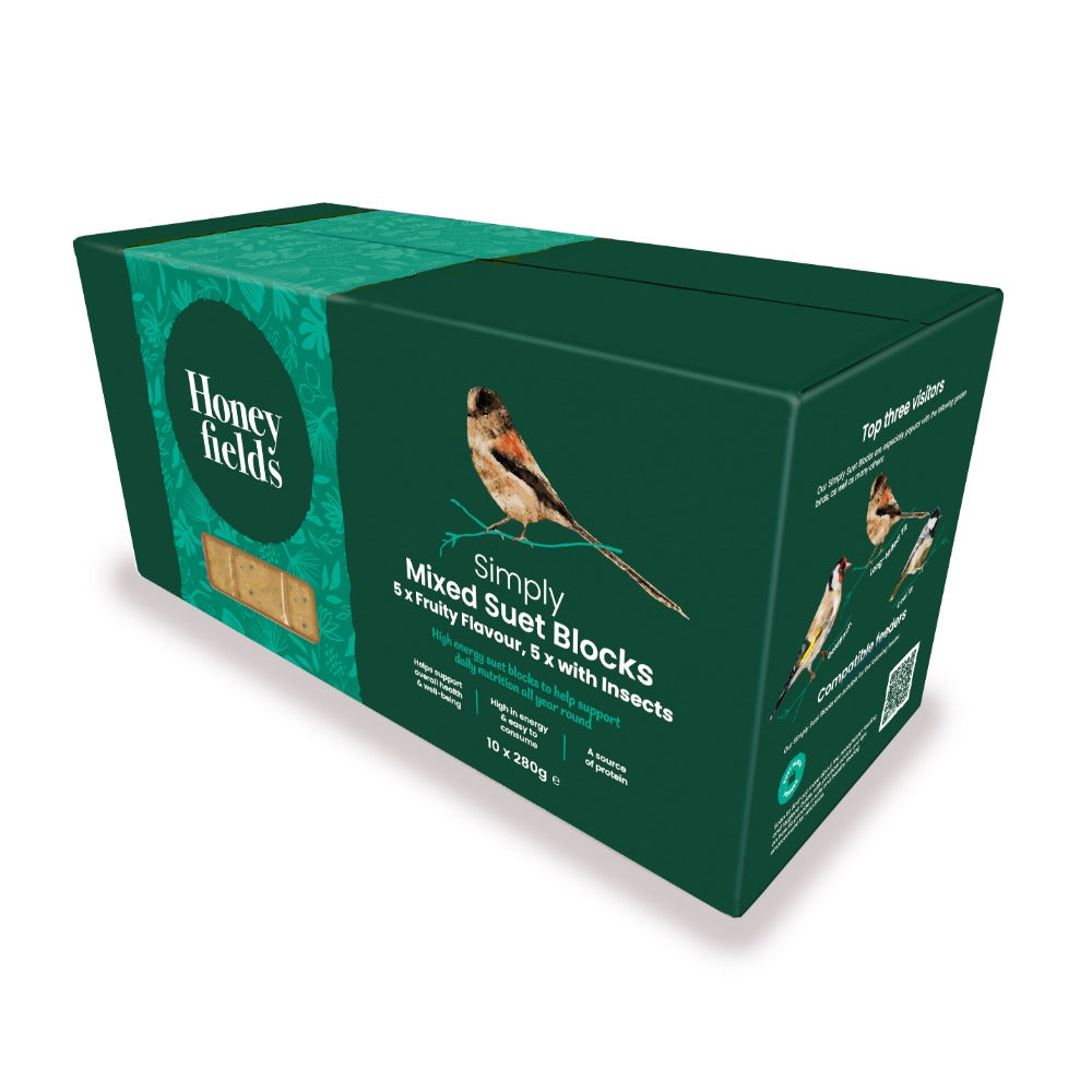 Honeyfield's Simply Suet Blocks 10 Pack Mixed