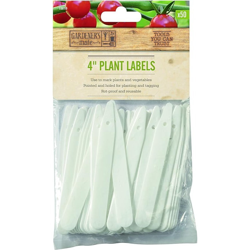 Gardman Plant Labels 10cm (4") 50 Pack