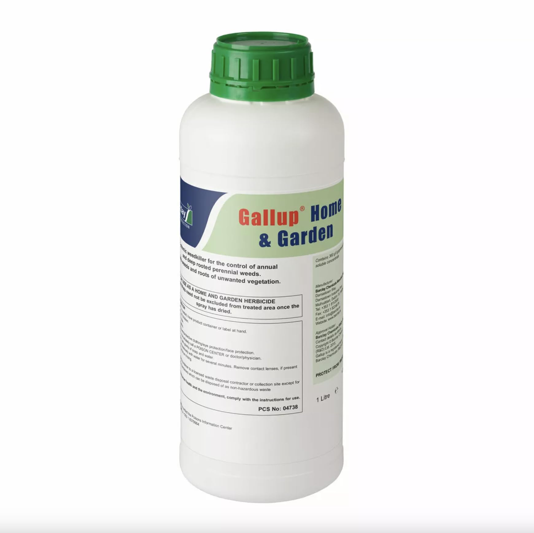 Gallup Home & Garden Glyphosate Weed Killer 1L