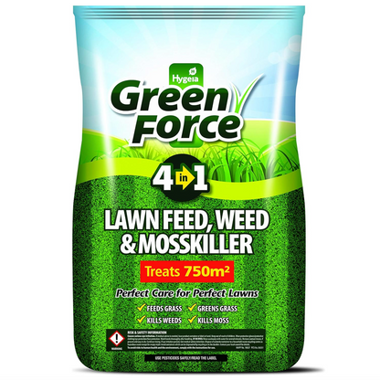 Green Force 4in1 Lawn Feed Weed & Moss Killer
