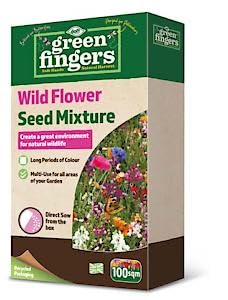 Doff Green Fingers Wildflower Bee & Butterfly Mix - 1kg