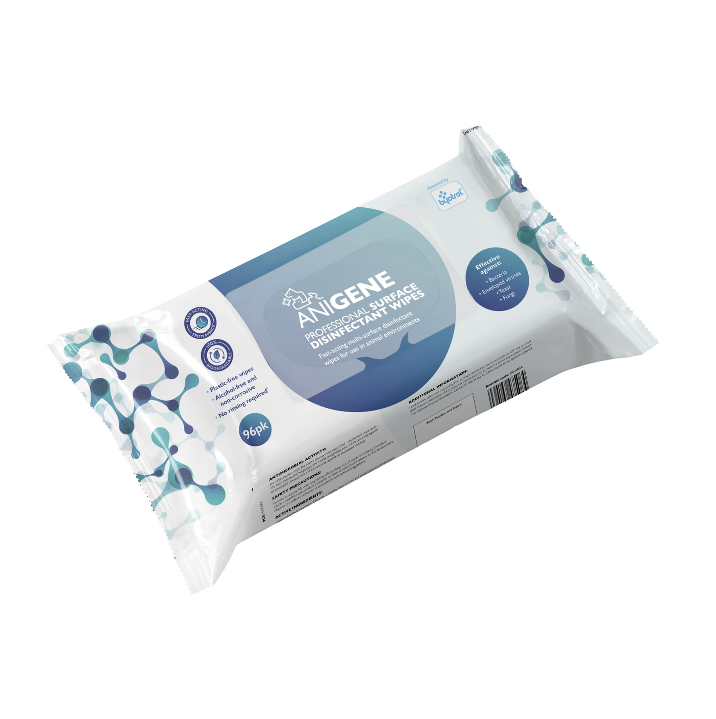 ANCILLARIES Professional Surface Wipes - 96 Pack