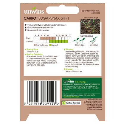 Carrot Sugarsnax 54 F1