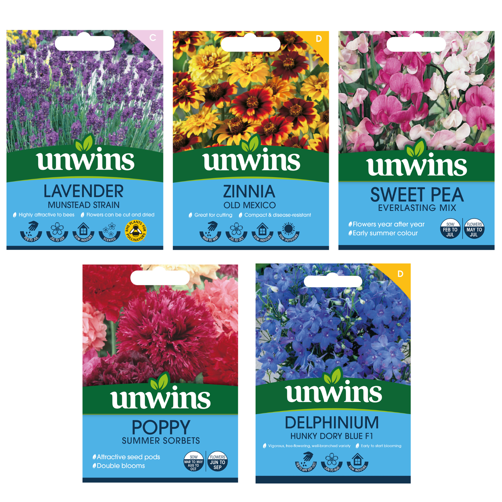 Unwins Scented Garden Seed Bundle