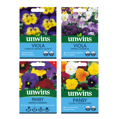Unwins Winter Flowering Seed Bundle