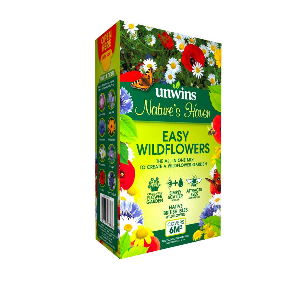 Unwins Natures Haven Easy Wildflower 1.2kg Box