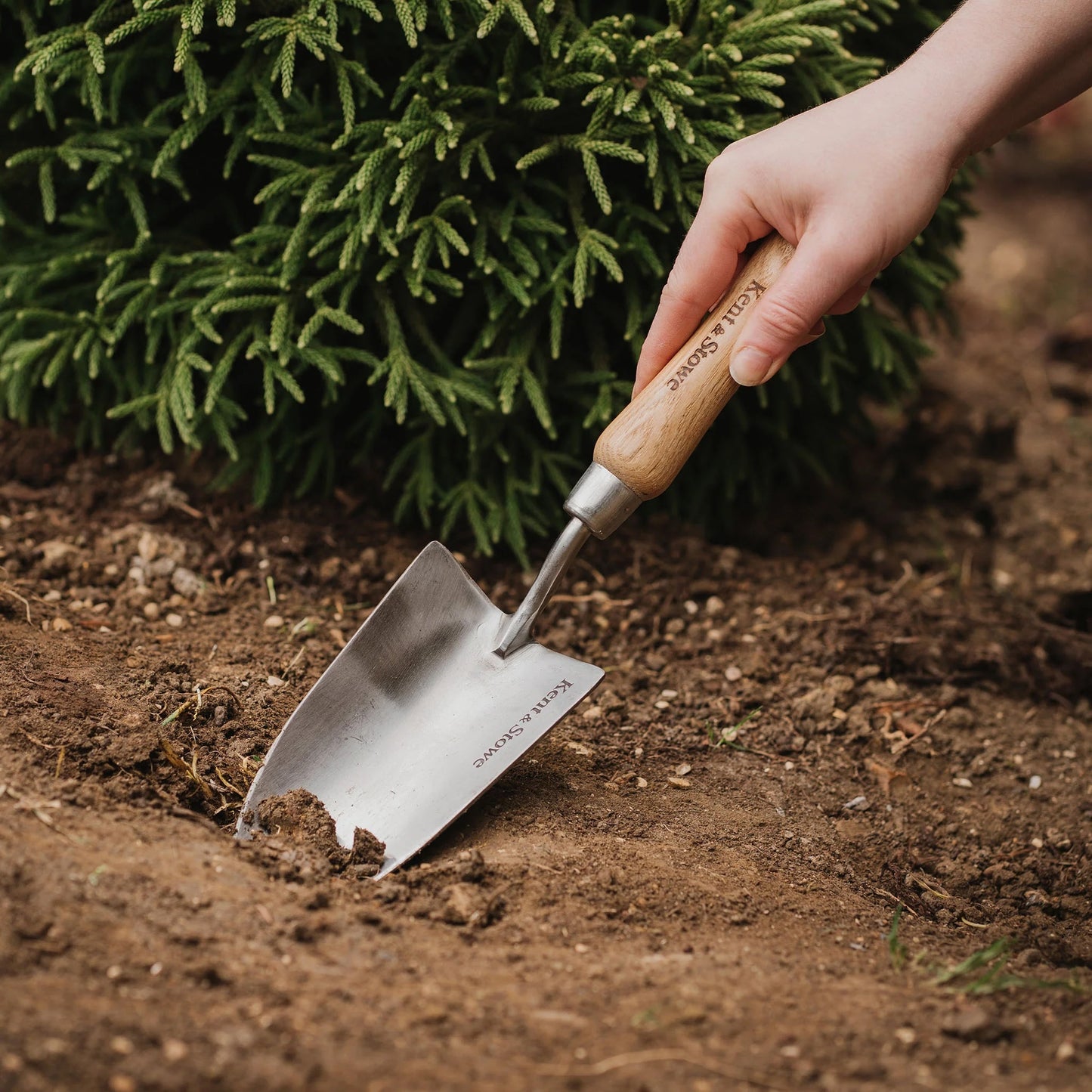 Kent & Stowe Stainless Steel Hand Trowel