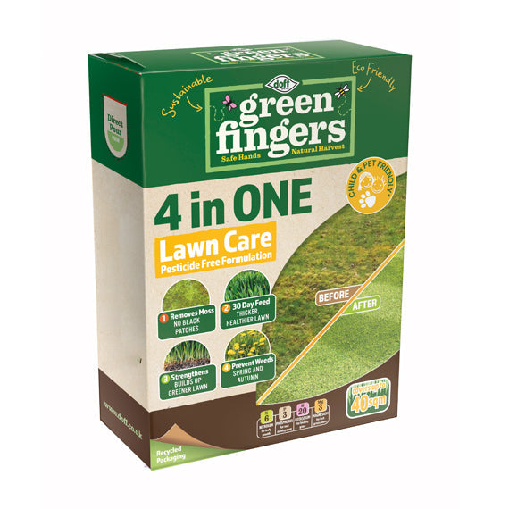 Doff Green Fingers 4 in One Lawn Care - 1.6kg